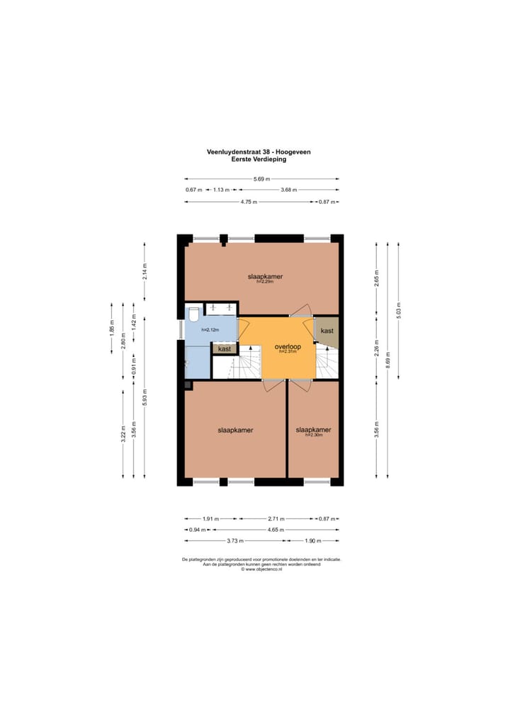 Foto 79 van Veenluydenstraat 38
