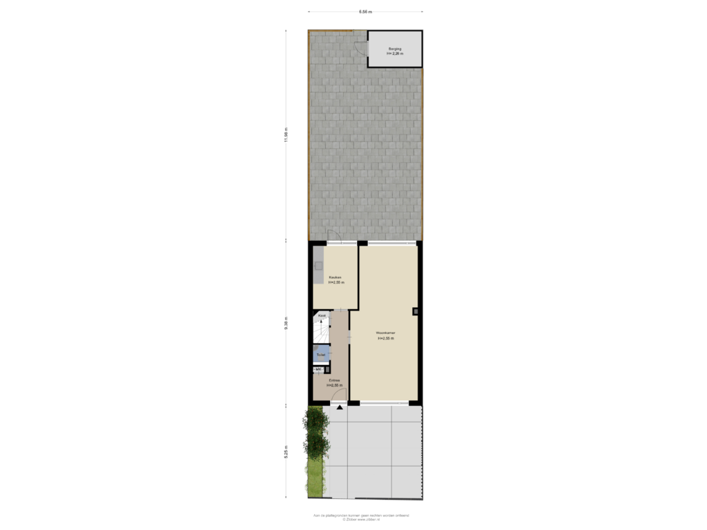 Bekijk plattegrond van Begane grond_Tuin van Joon 12