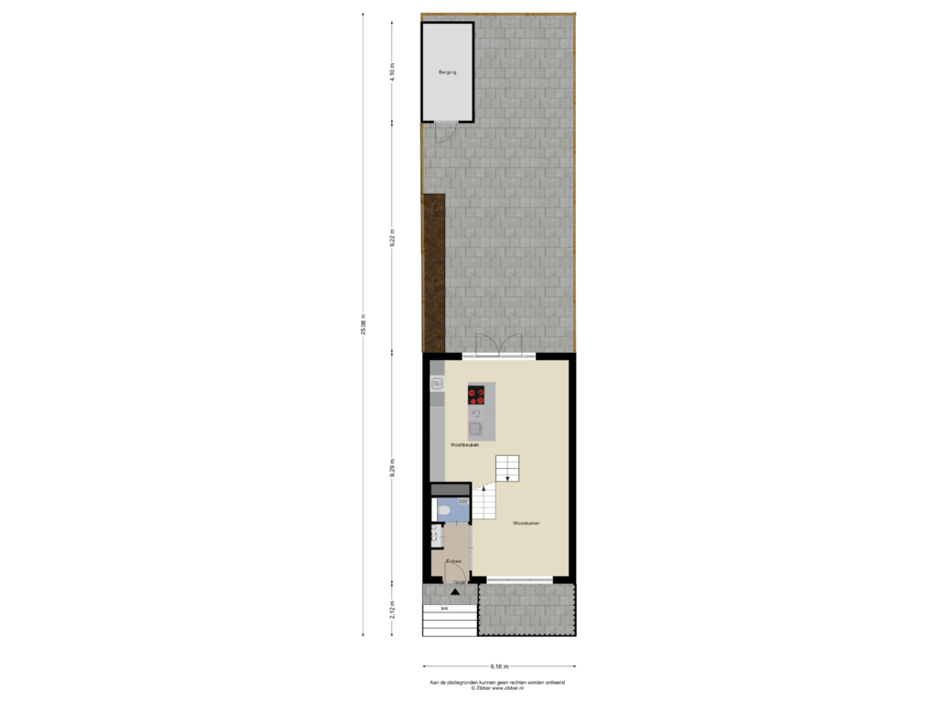 View floorplan of Begane Grond_Tuin of Doedes Breuning ten Catestraat 98