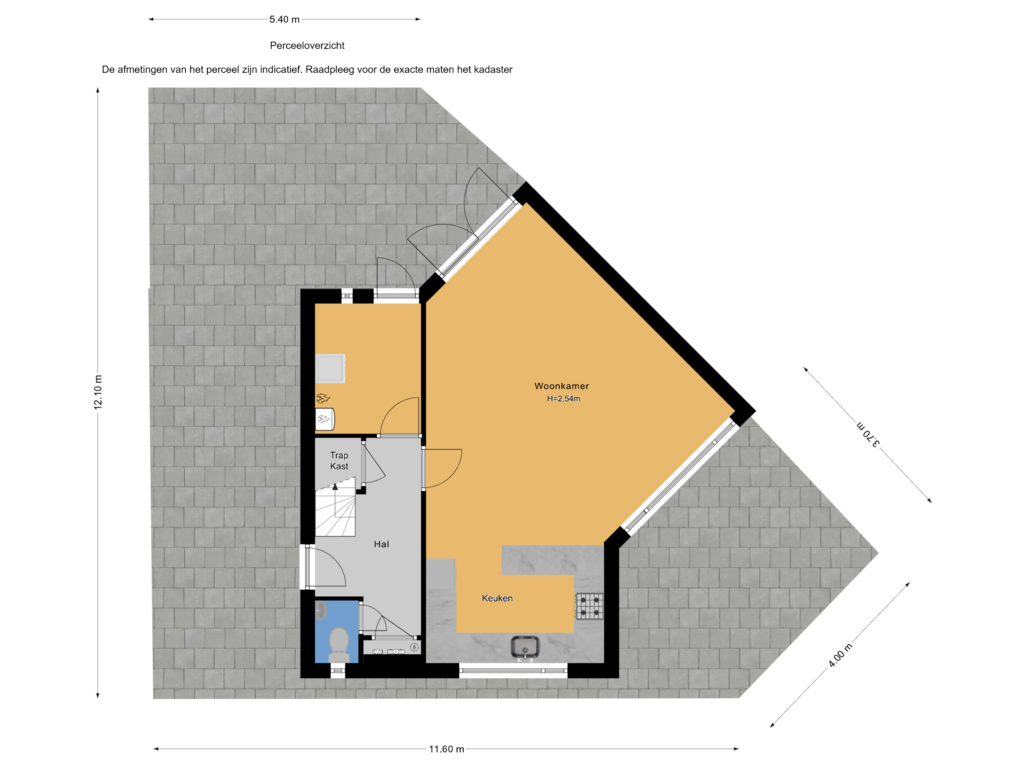 Bekijk plattegrond van Perceeloverzicht van Q.A. Nederpelstraat 180