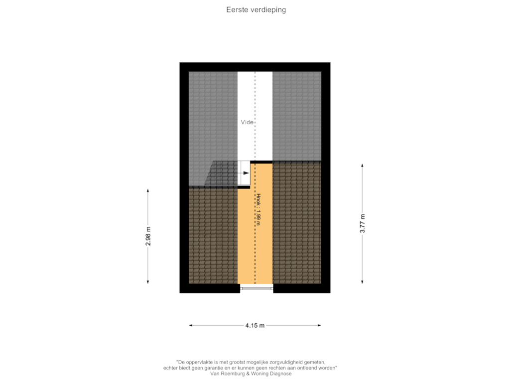 Bekijk plattegrond van Bijgebouw 1E van Sprielderweg 206