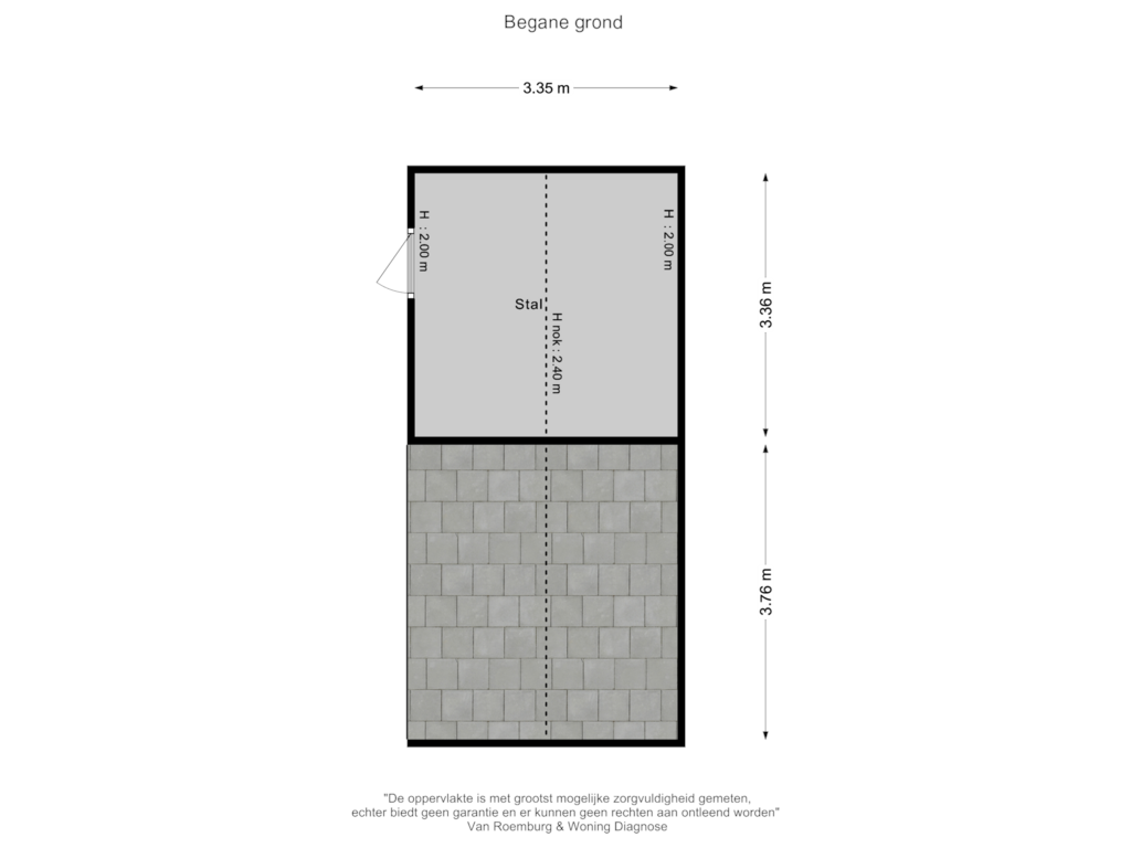 Bekijk plattegrond van Stal van Sprielderweg 206