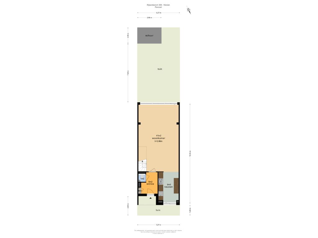 View floorplan of TUIN of Rijsenborch 359