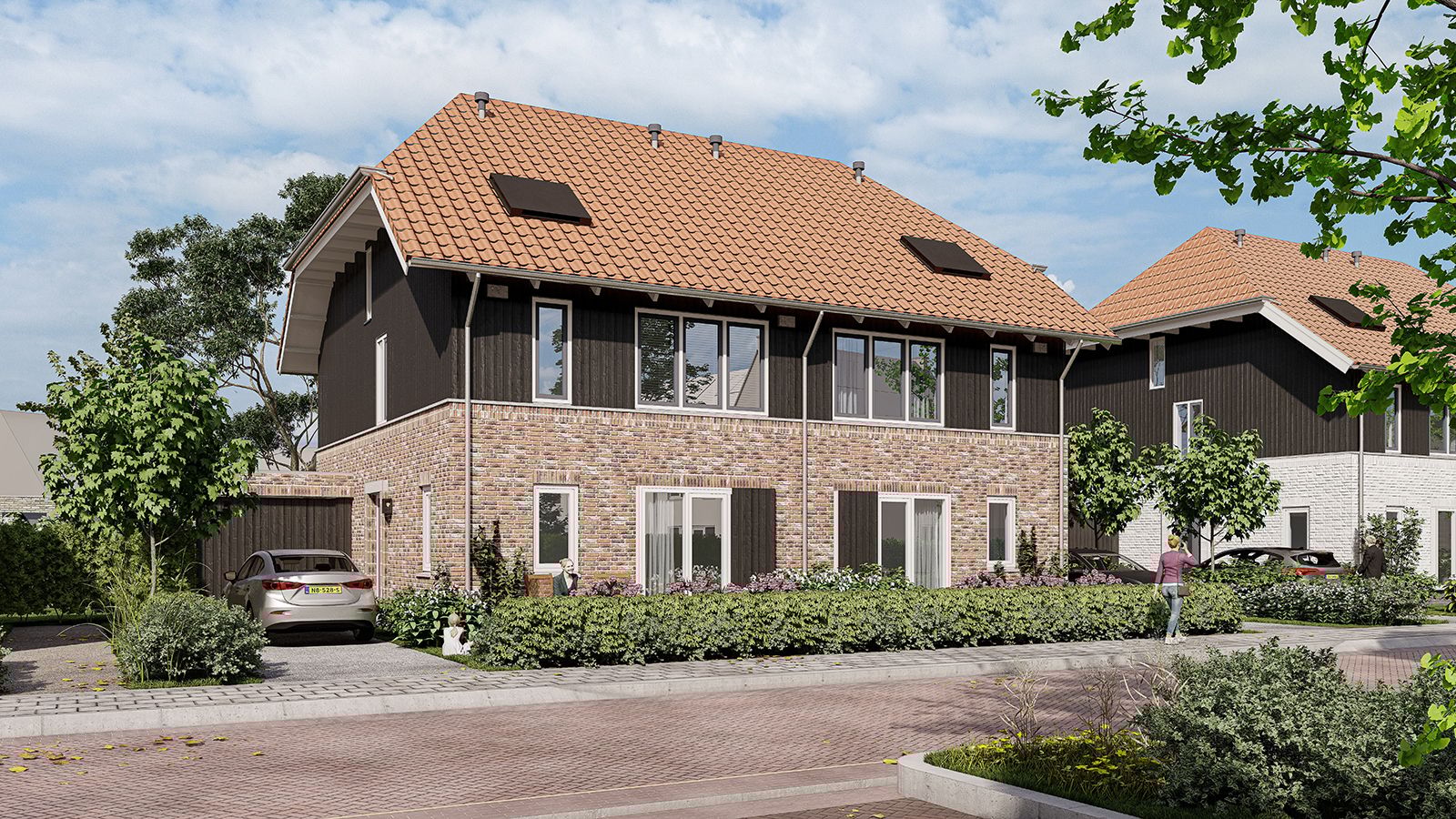 Twee-onder-een-kapwoning (Bouwnr. 13)