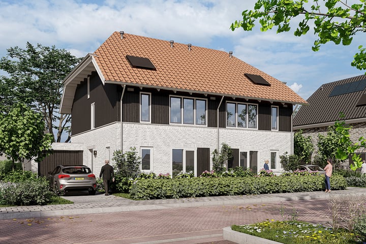 View photo 1 of Twee-onder-een-kapwoning (Bouwnr. 15)