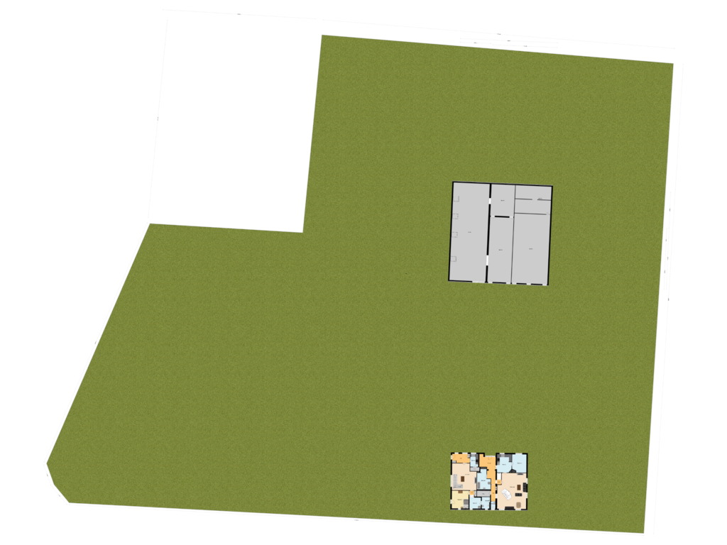 Bekijk plattegrond van Begane Grond Met Tuin van Krakenburgsestraat 1