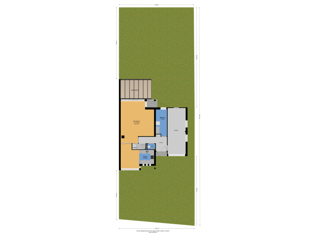 View floorplan of Begane Grond Met Tuin of Amethistdreef 30