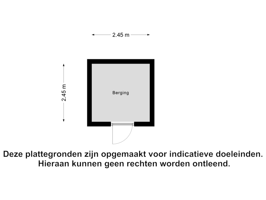 Bekijk plattegrond van Berging van Peursumstraat 71