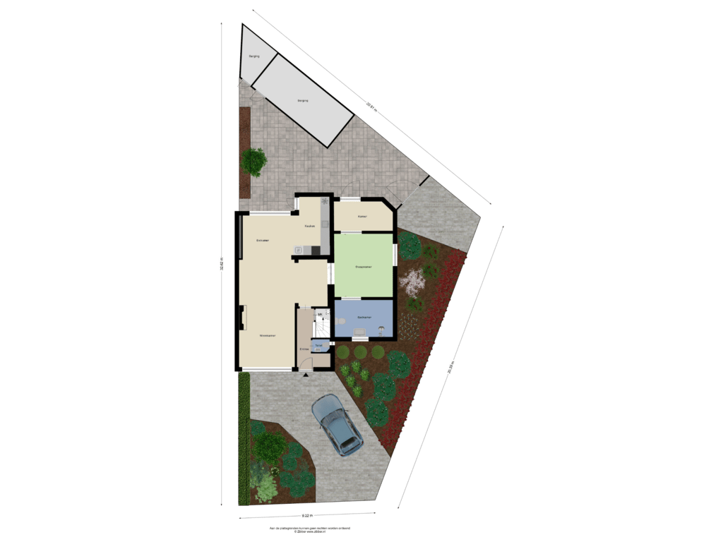 Begane grond Tuin