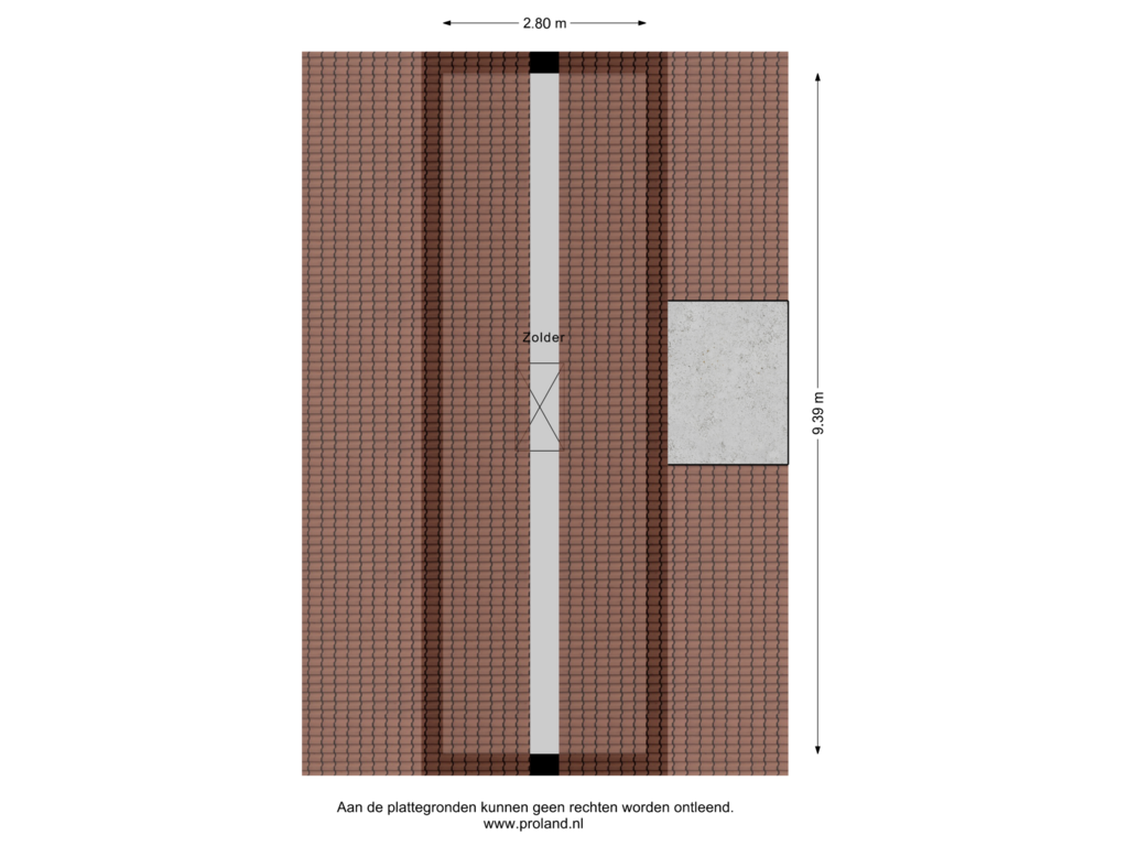 View floorplan of 2e Verdieping of Hooiland 26