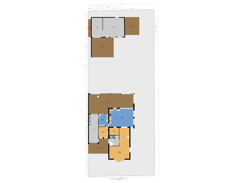 View floorplan of Begane Grond Met Tuin of Hooiland 26