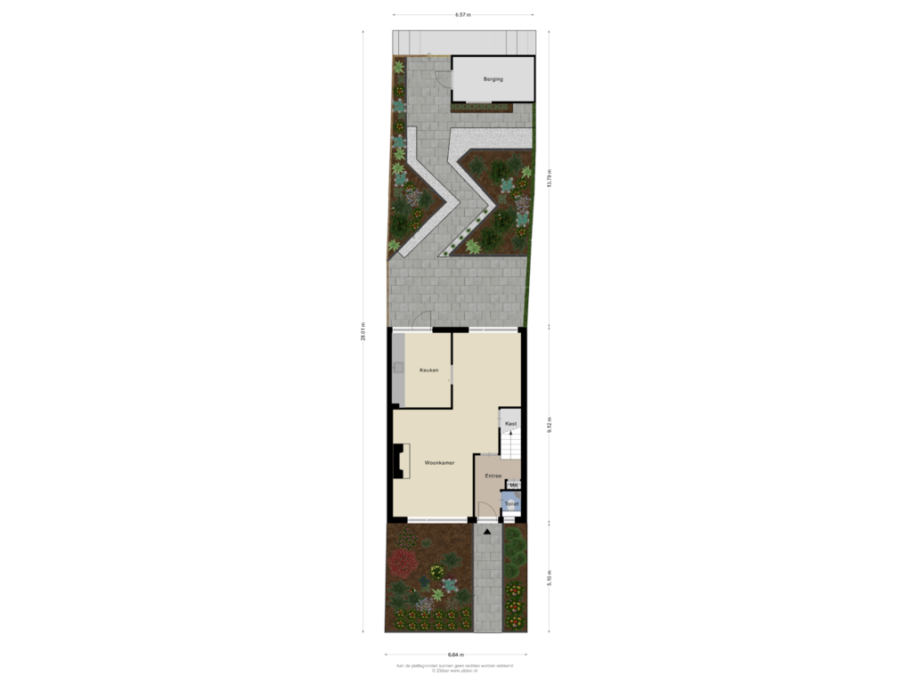 Bekijk plattegrond van Begane Grond _Tuin van Beukenhof 63