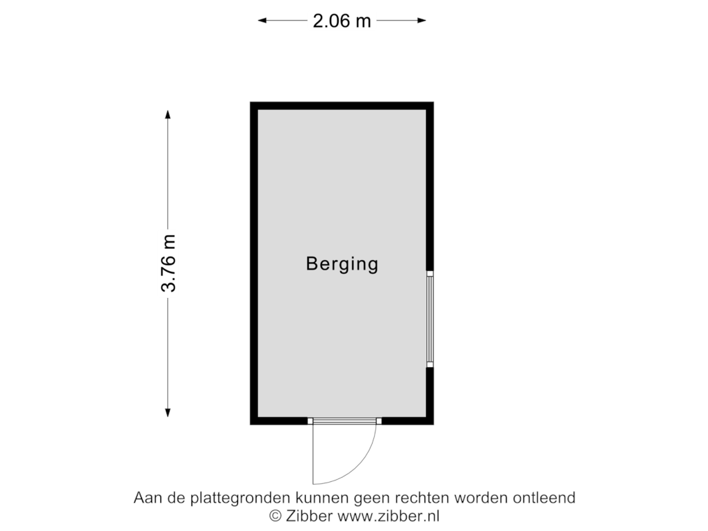 Bekijk plattegrond van Berging van Beukenhof 63