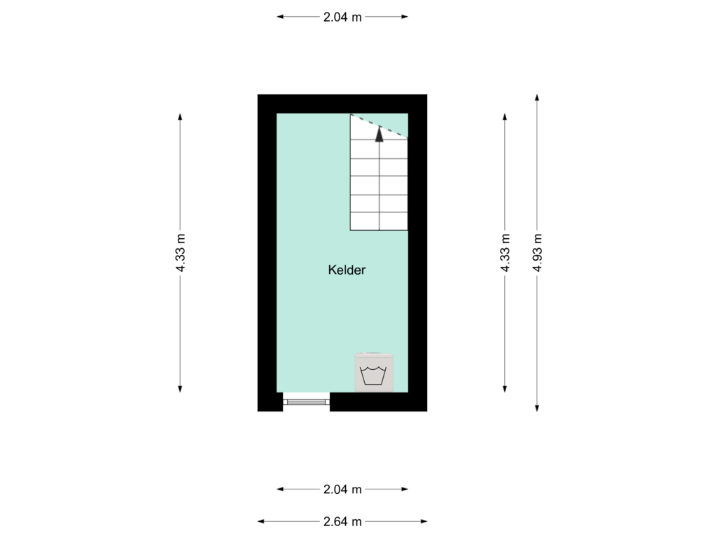 Bekijk plattegrond van Floor 2 van Rembrandtstraat 4