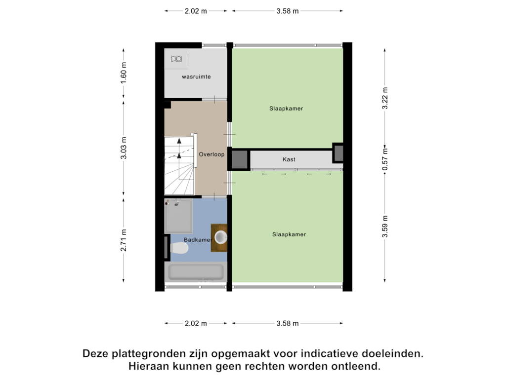 Bekijk plattegrond van Eerste Verdieping van Van Eedenstraat 27