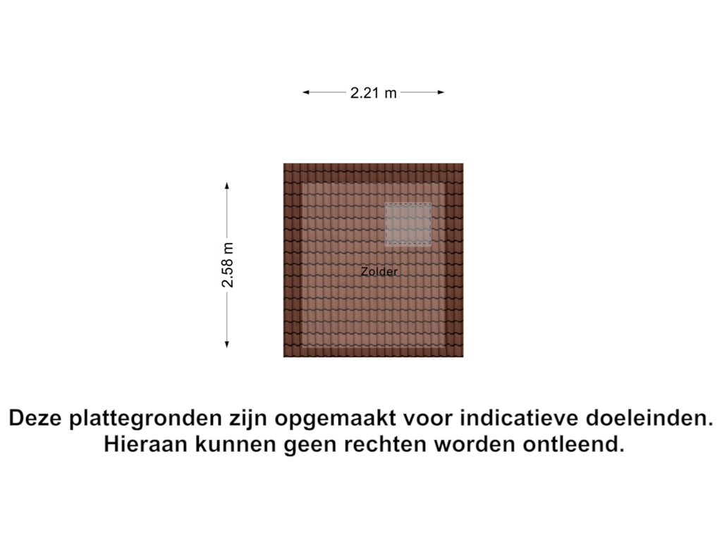 Bekijk plattegrond van Zolder van Van Eedenstraat 27