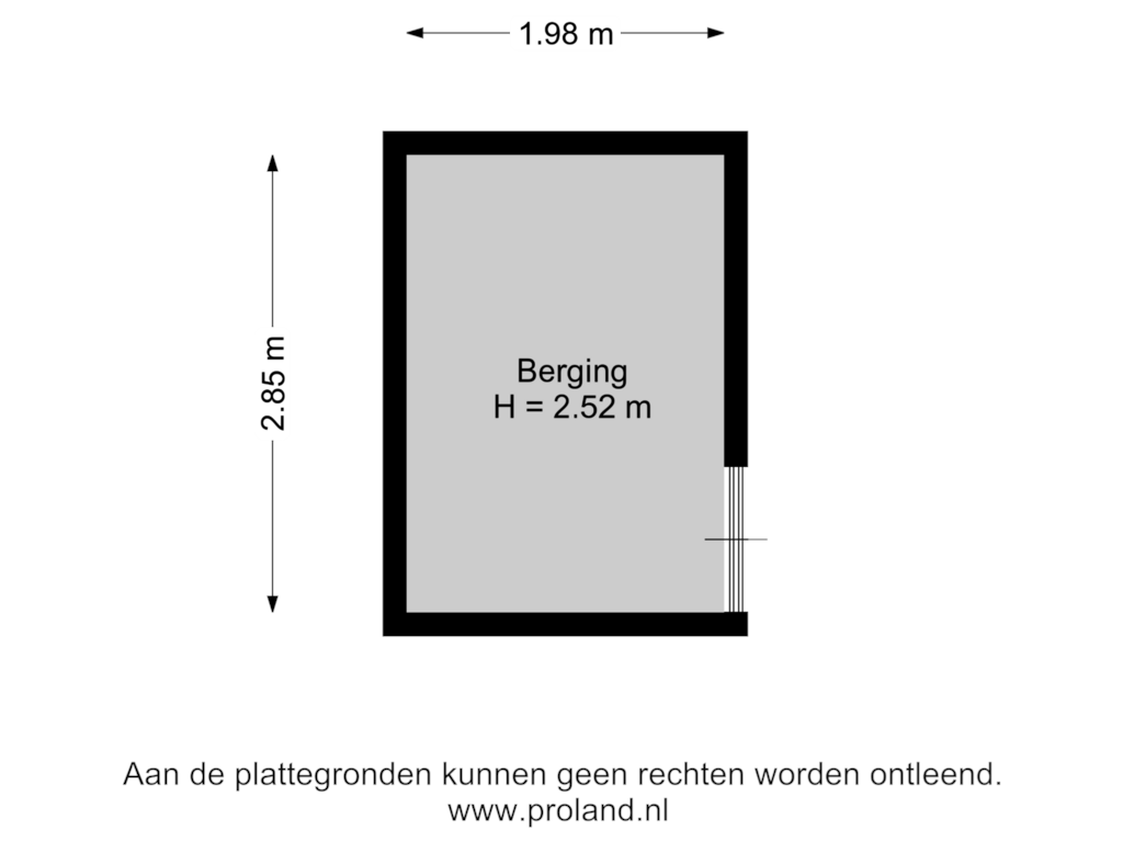 Bekijk plattegrond van Berging van Edgar du Perronstraat 145