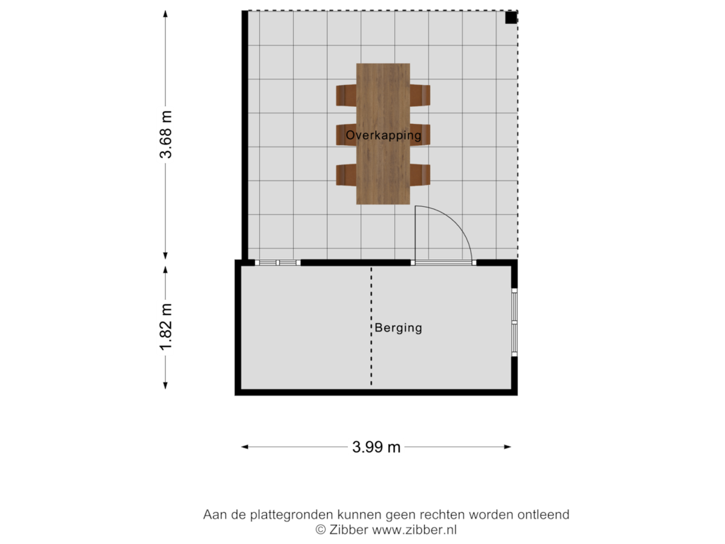 Bekijk plattegrond van Berging van Vuurdoornstraat 126