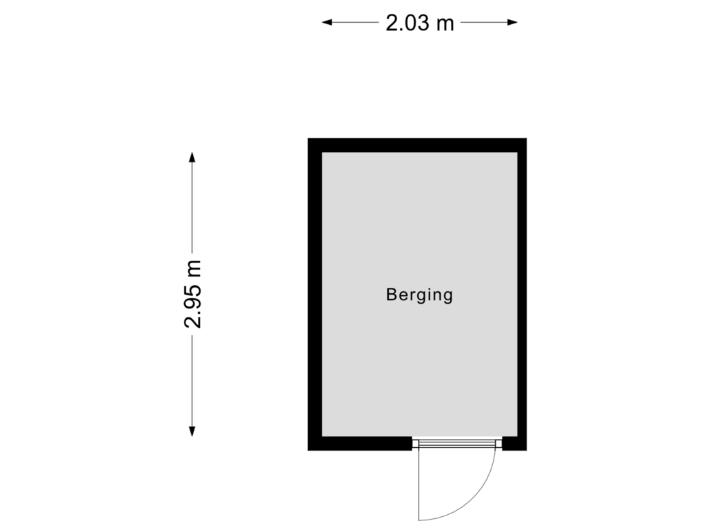 Bekijk plattegrond van Berging van Moldauplantsoen 3