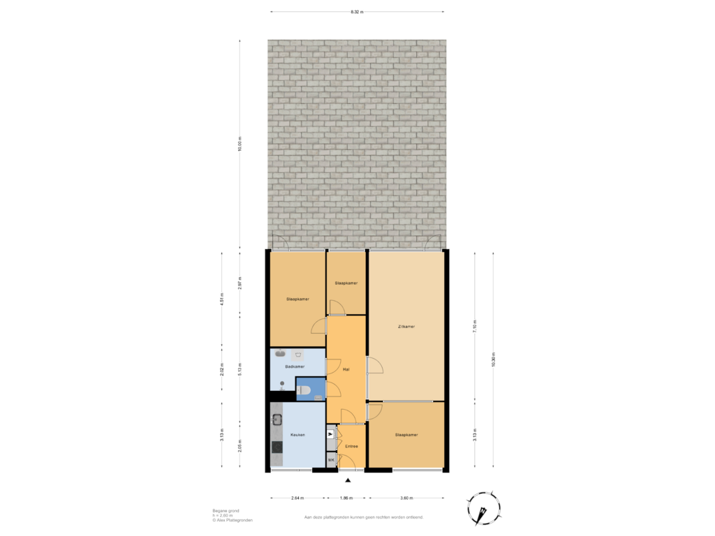 Bekijk plattegrond van Begane grond van Pijperring 289