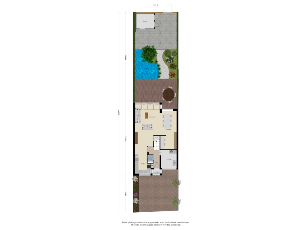 Bekijk plattegrond van Begane Grond_Tuin van Buitenweg 309