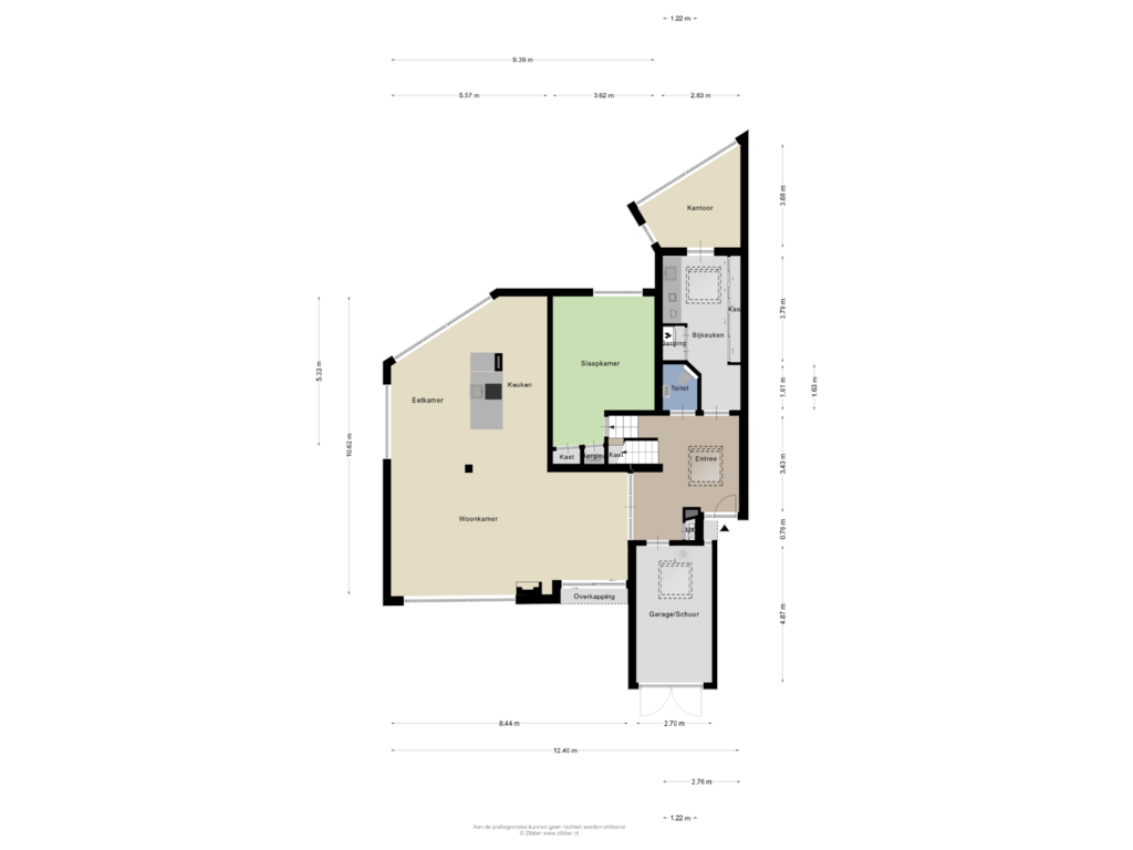 Bekijk plattegrond van Begane grond van Ter Wadding 52