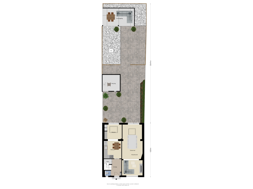 Bekijk plattegrond van Begane grond_tuin van Beatrixstraat 14