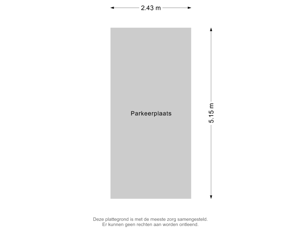 Bekijk plattegrond van Parkeerplaats van Charentestroom 113