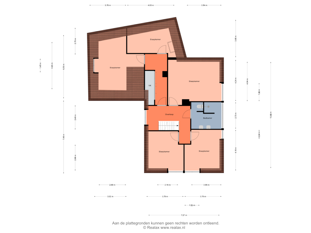 Bekijk plattegrond van Verdieping 1 van Eversberg 29