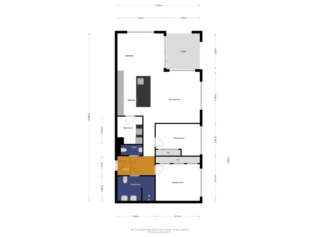 Bekijk plattegrond van Verdieping van Hofvijver 125