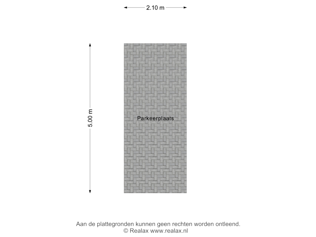 Bekijk plattegrond van Parkeerplaats van Hofvijver 125