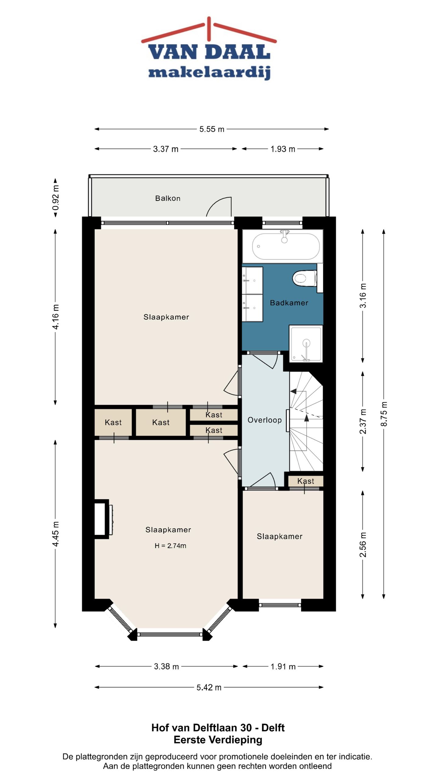 Foto 50 van Hof van Delftlaan 30