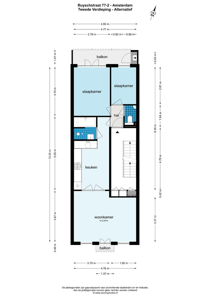 Foto 29 van Ruyschstraat 77-2