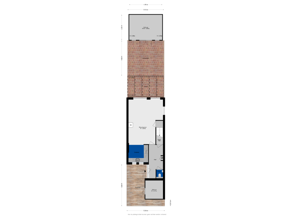 Bekijk plattegrond van Situatie van Lijster 43