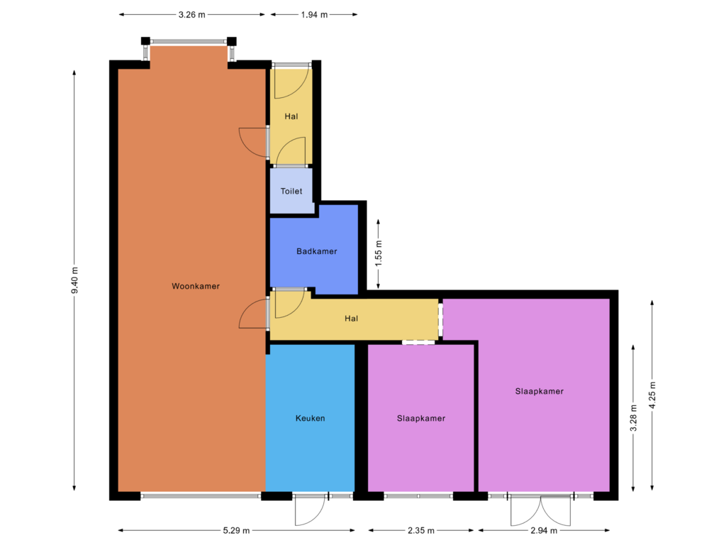 Bekijk plattegrond van Parterre van Cremerplein 16