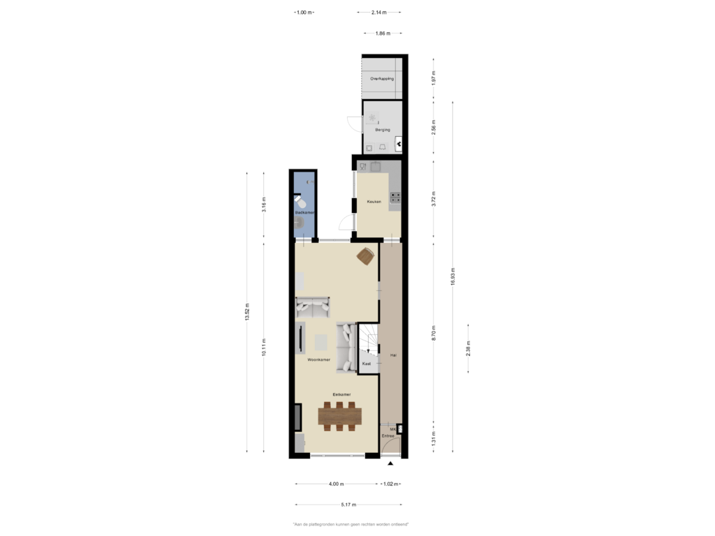 Bekijk plattegrond van Begane grond van Bouwen Ewoutstraat 60