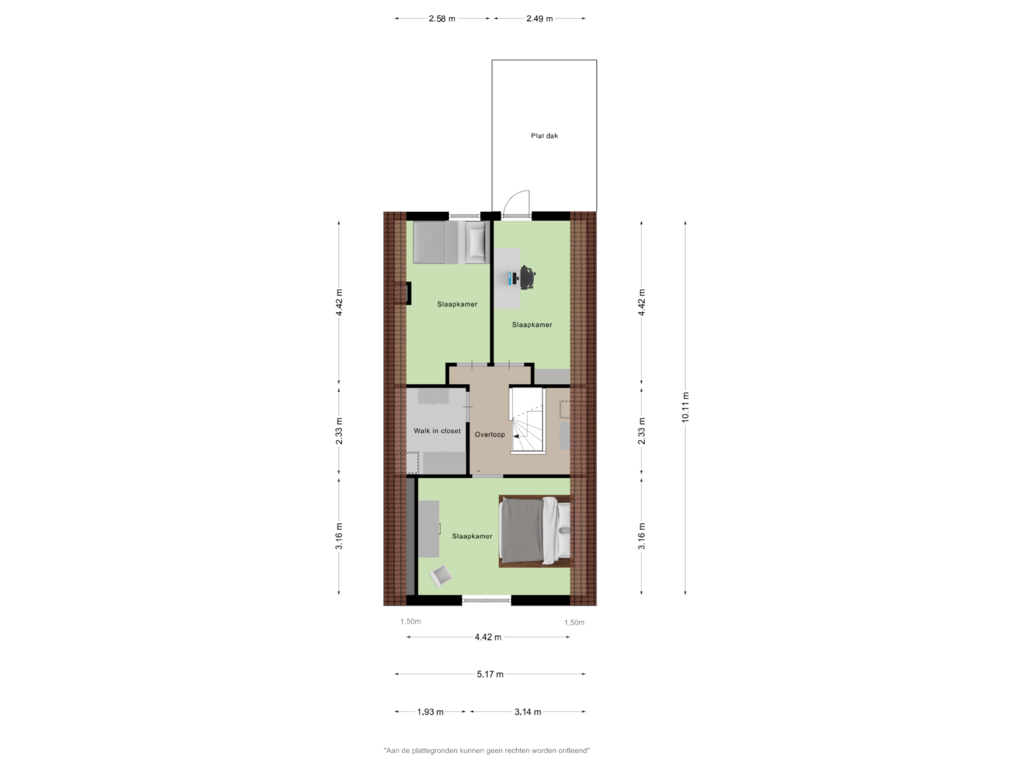 Bekijk plattegrond van Eerste verdieping van Bouwen Ewoutstraat 60