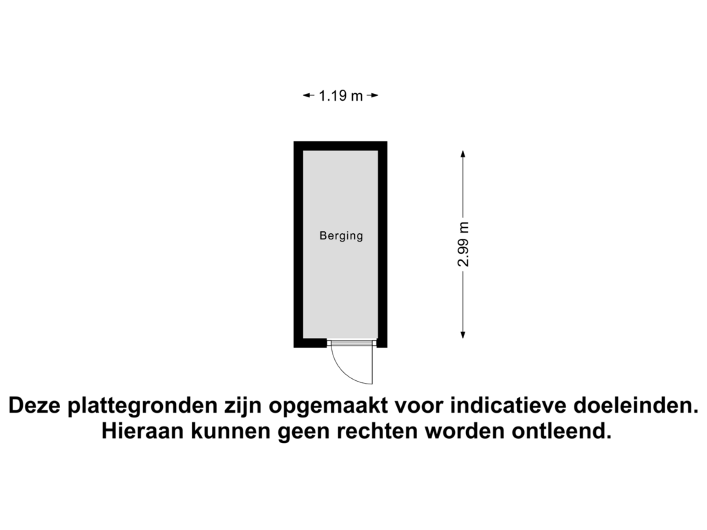 Bekijk plattegrond van Berging van Leusdenhof 383