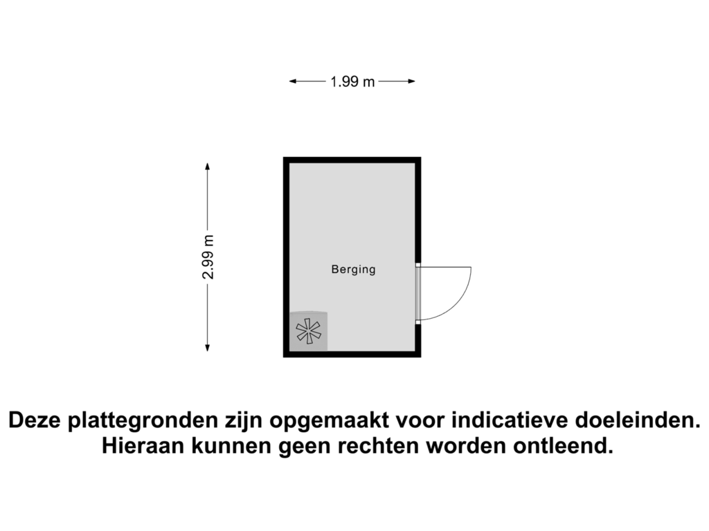 Bekijk plattegrond van Berging van Tarweakker 5