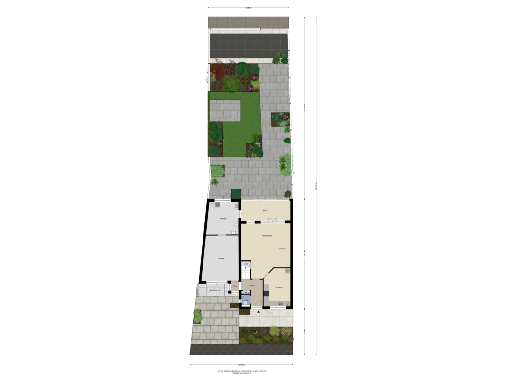 Bekijk plattegrond van Begane Grond_Tuin van Weegkamp 21