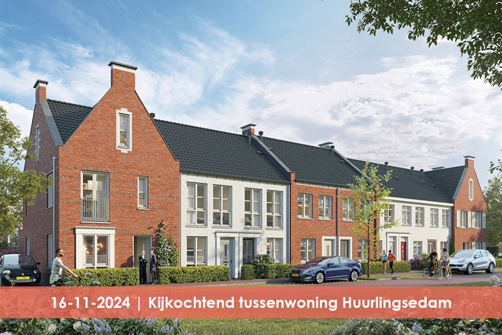 Bekijk foto 1 van Huurlingsedam Tussenwoning type U (Bouwnr. 277)