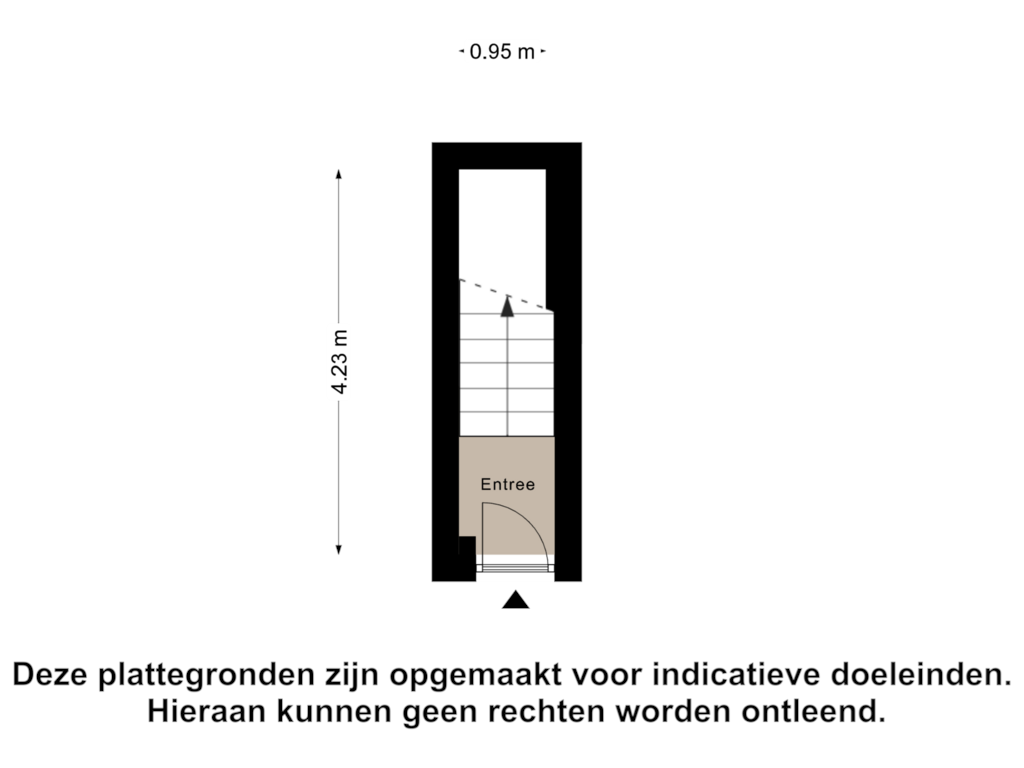 View floorplan of Begane Grond of Magna Petestraat 13-A