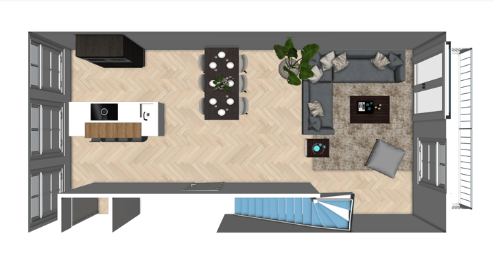 Foto 45 van Swammerdamstraat 28-2