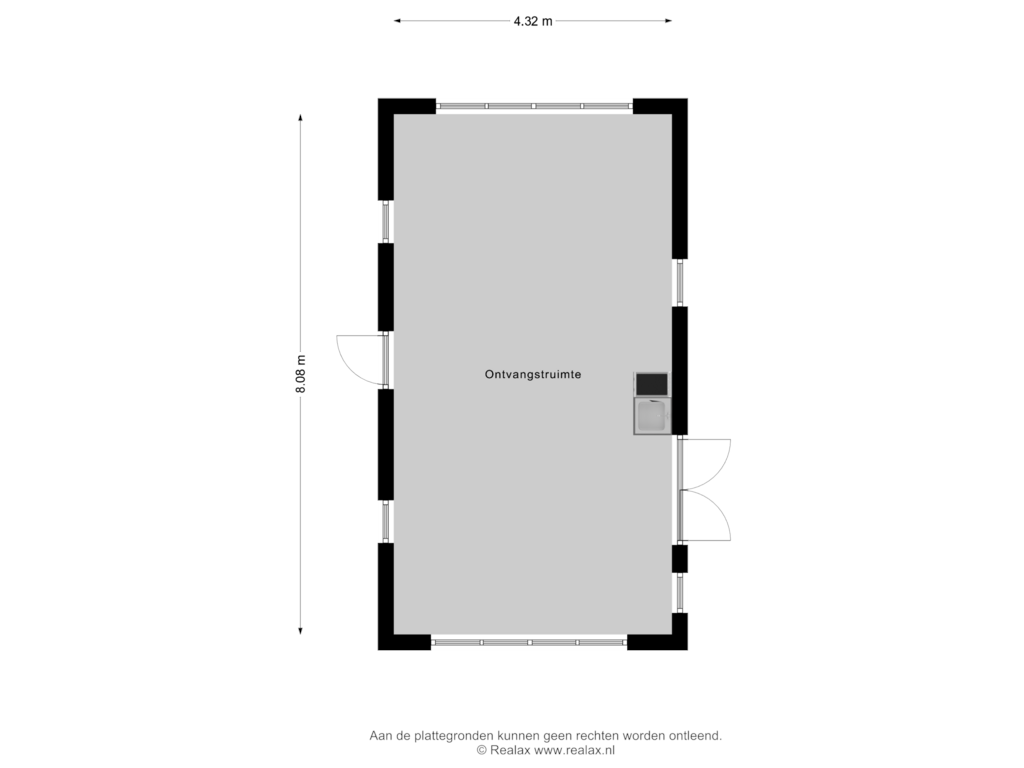 Bekijk plattegrond van Bijgebouw 1 van Pierinkdijk 3