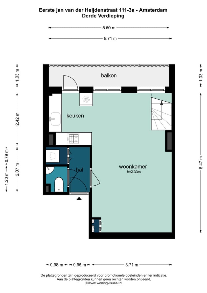 Foto 27 van Eerste Jan van der Heijdenstraat 111-3A