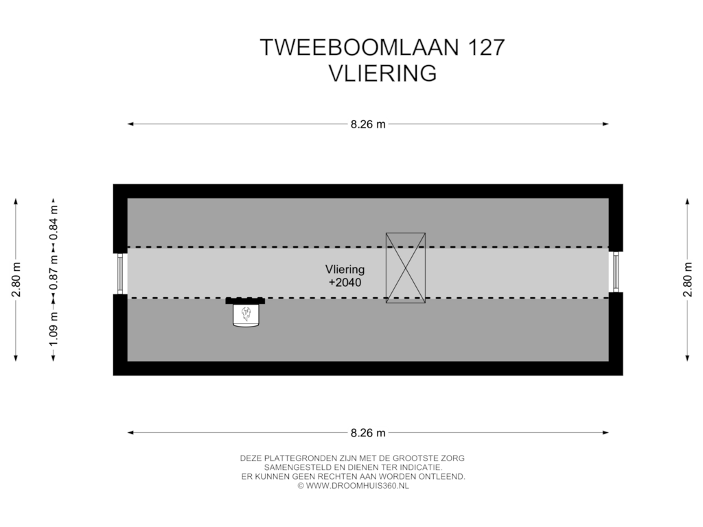 Bekijk plattegrond van Vliering van Tweeboomlaan 127