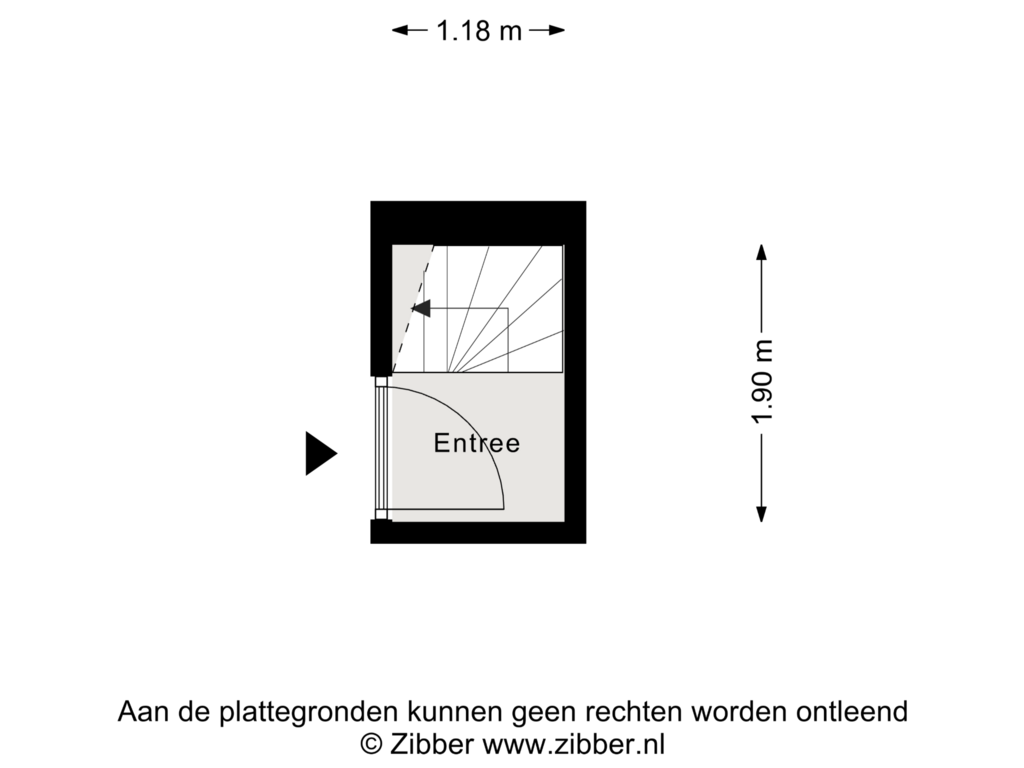 Bekijk plattegrond van Derde Verdieping van Kerkstraat 113-4