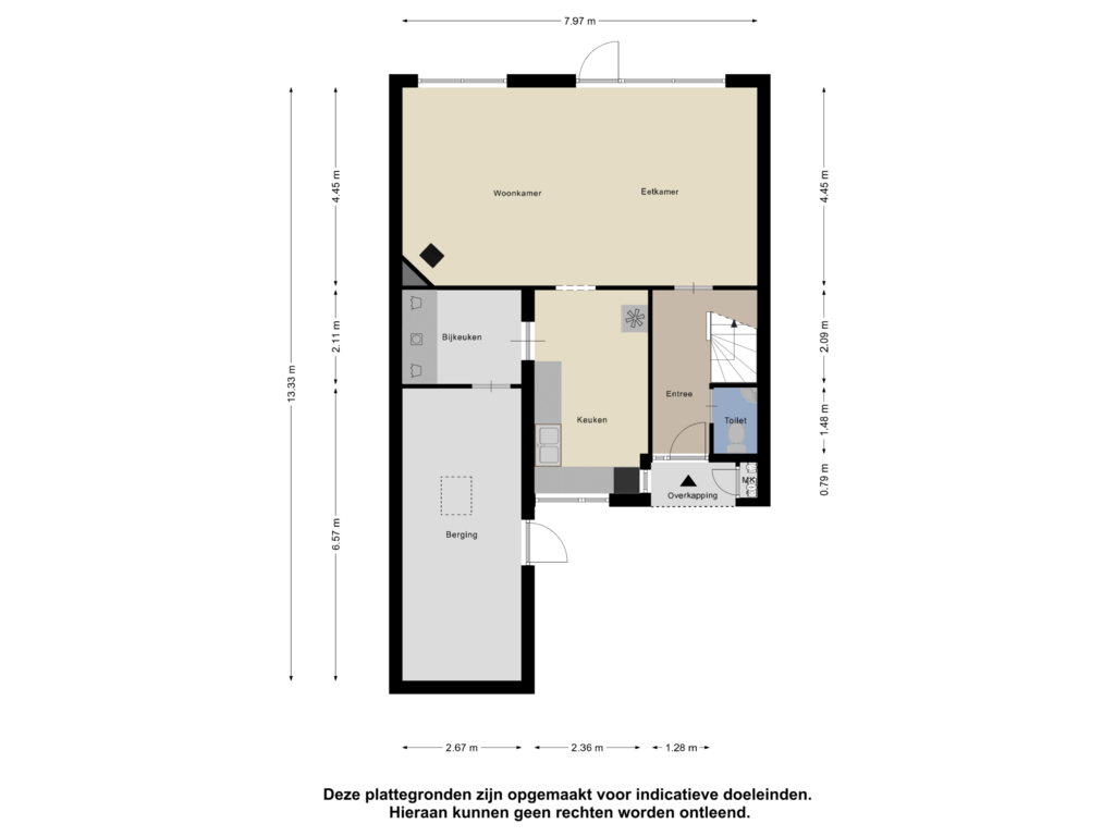 Bekijk plattegrond van Begane Grond van Golfslag 187