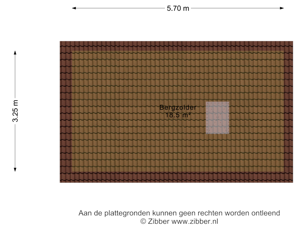 View floorplan of Vliering of Kantmos 30