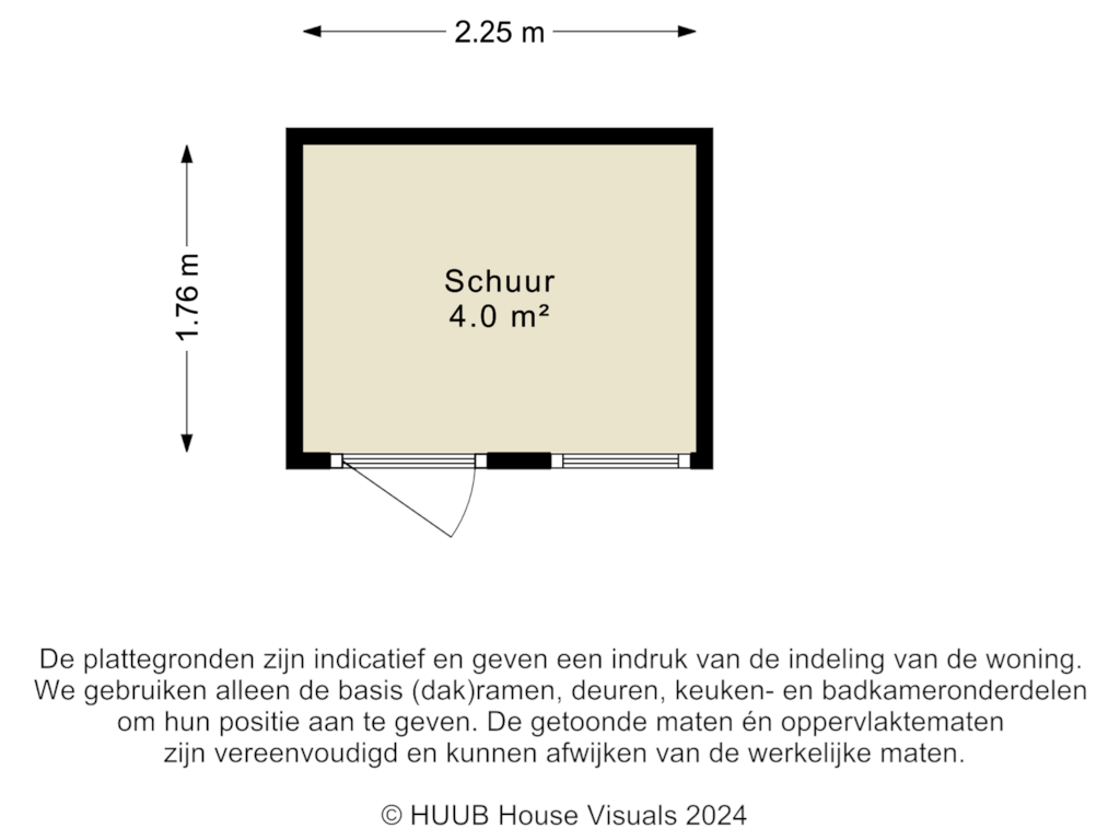 View floorplan of Schuur of Karveel 49 50